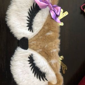 Claires Sleeping Mask Christmas Reindeer